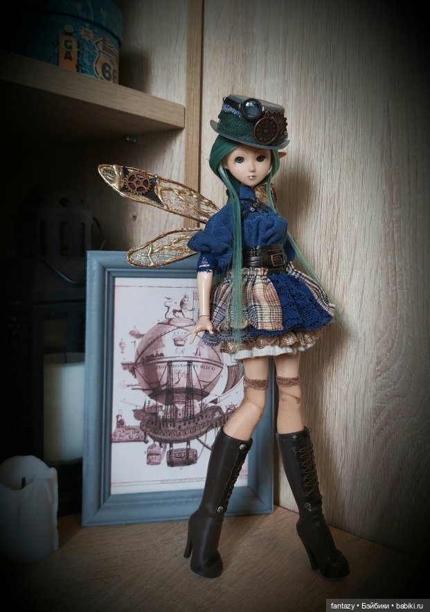 Гибридная куколка на основе тела ever after high | Бэйбики Гибридная куколка на основе тела ever after high (фото 3)