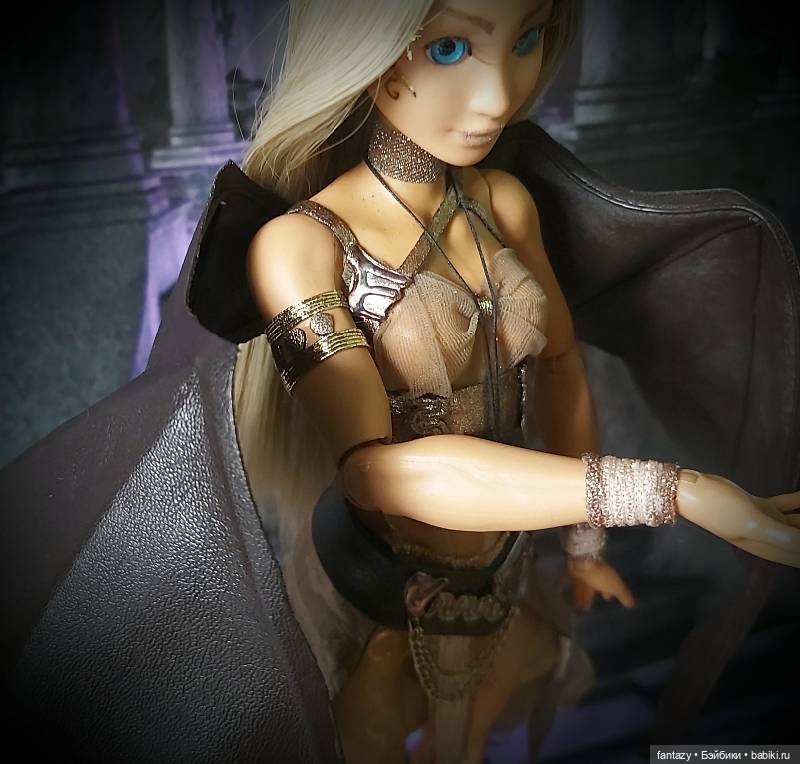 Гибридная кукла на основе рестлерши (фото 5)