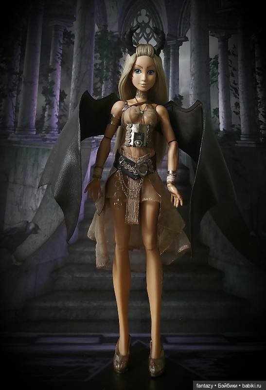 Гибридная кукла на основе рестлерши (фото 3)