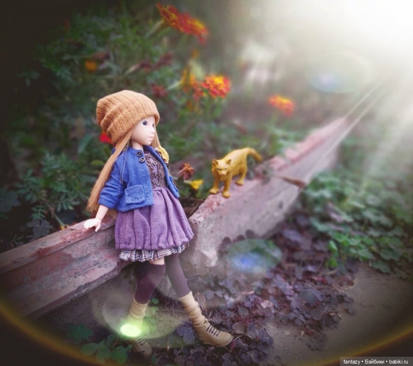 Харука, Лаки, золотая осень и велосипед (фото 4)