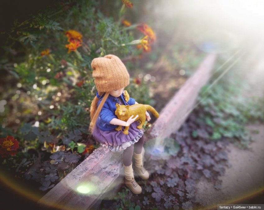 Харука, Лаки, золотая осень и велосипед (фото 5)