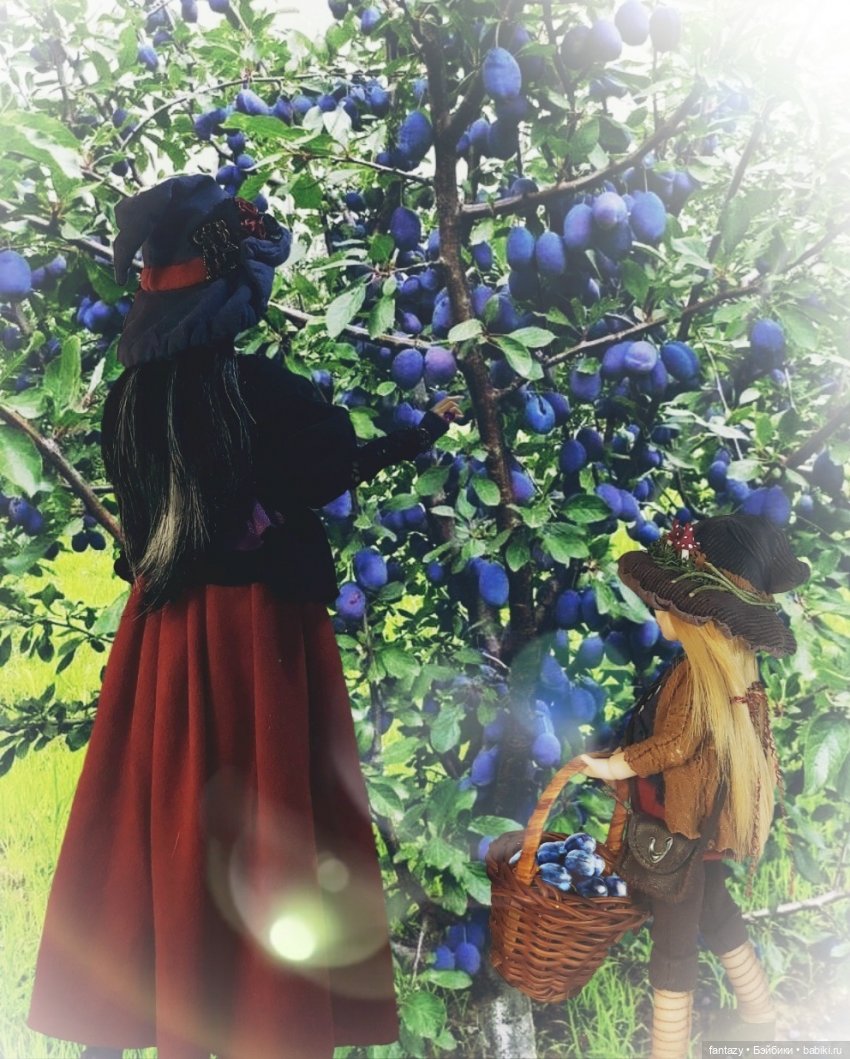 Осенние хлопоты ведьмочек (фото 6)