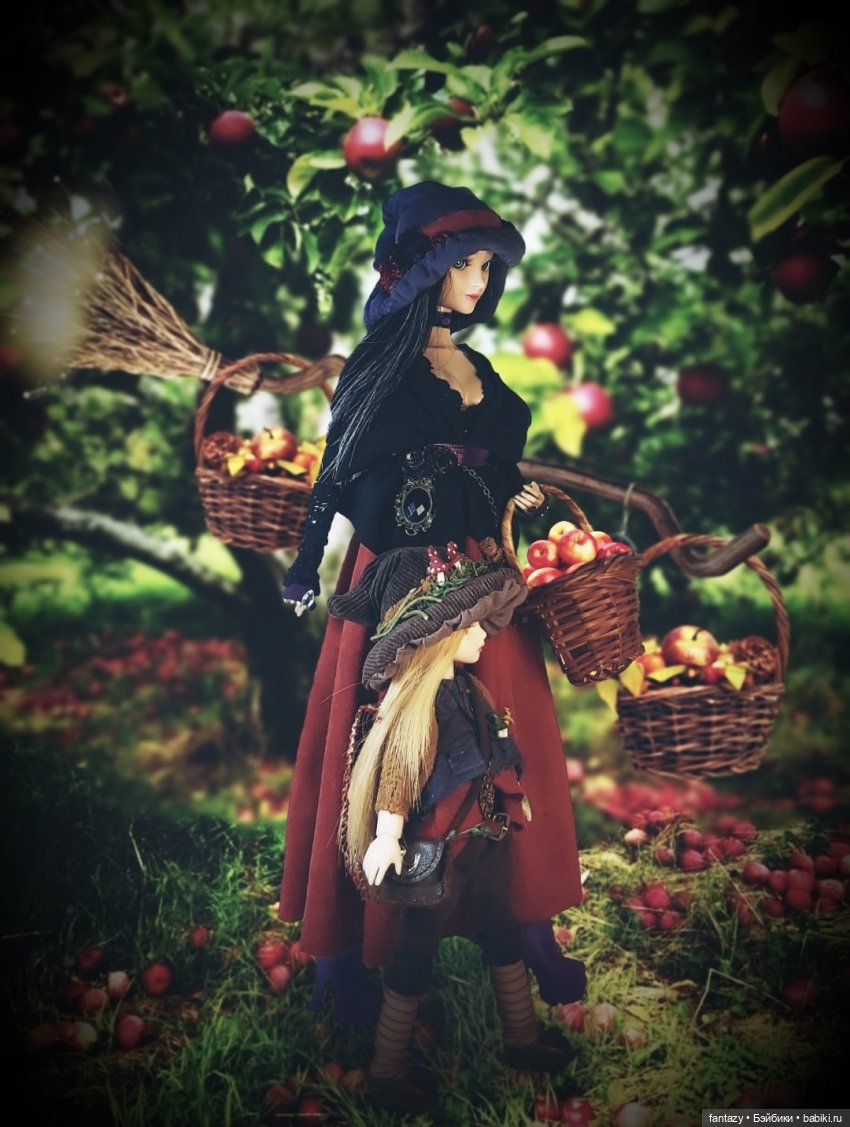 Осенние хлопоты ведьмочек (фото 9)