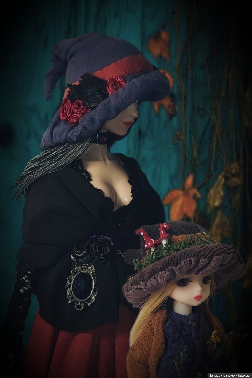 Осенние хлопоты ведьмочек (фото 2)