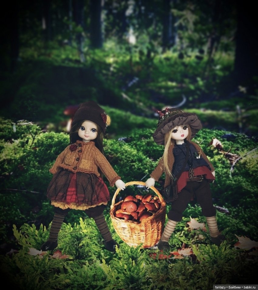 Осенние хлопоты ведьмочек