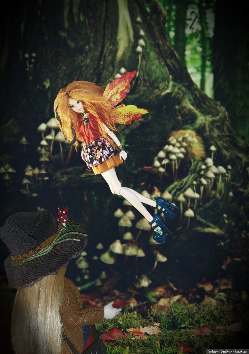 Осенние хлопоты ведьмочек