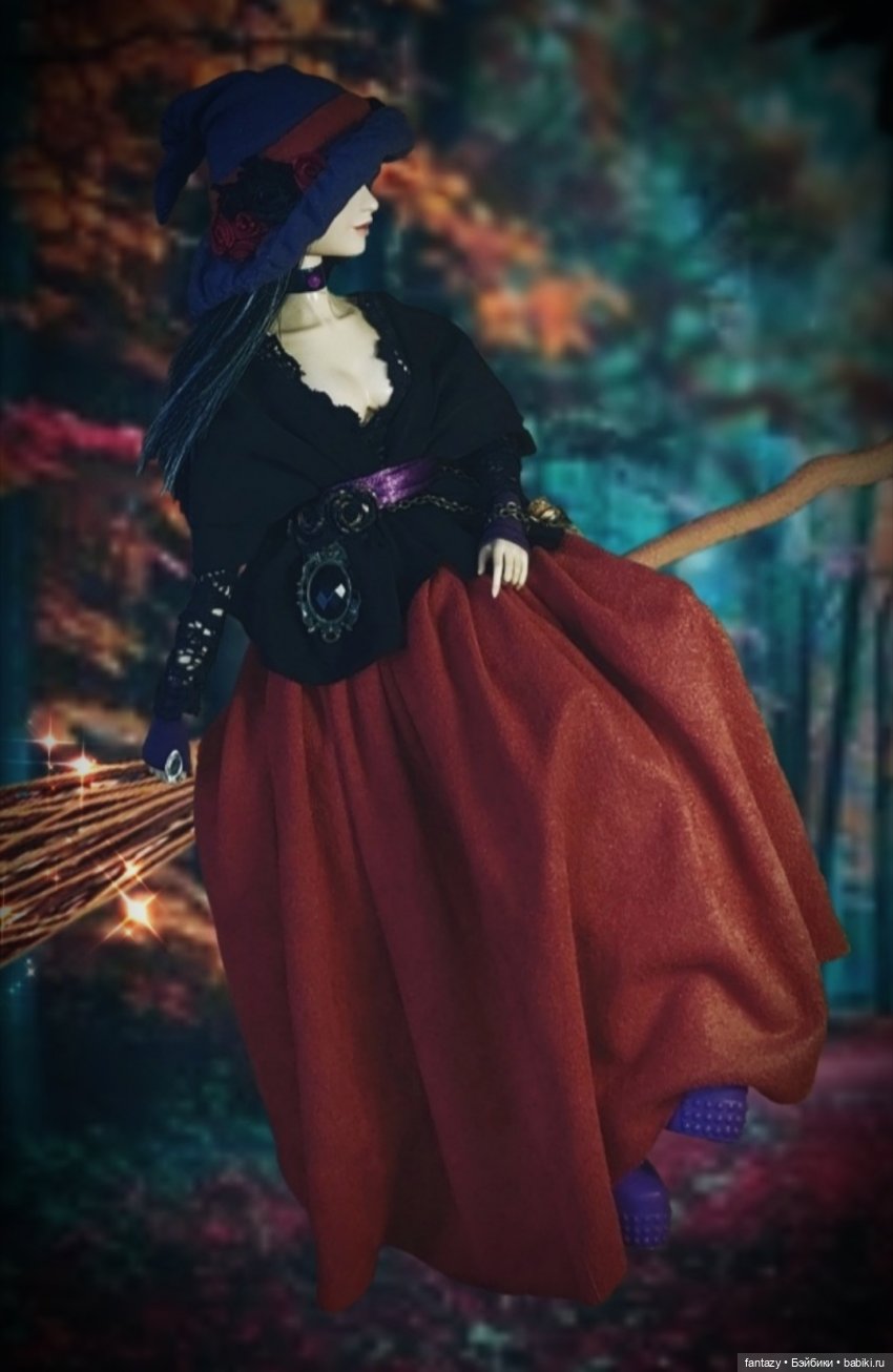 Осенние хлопоты ведьмочек