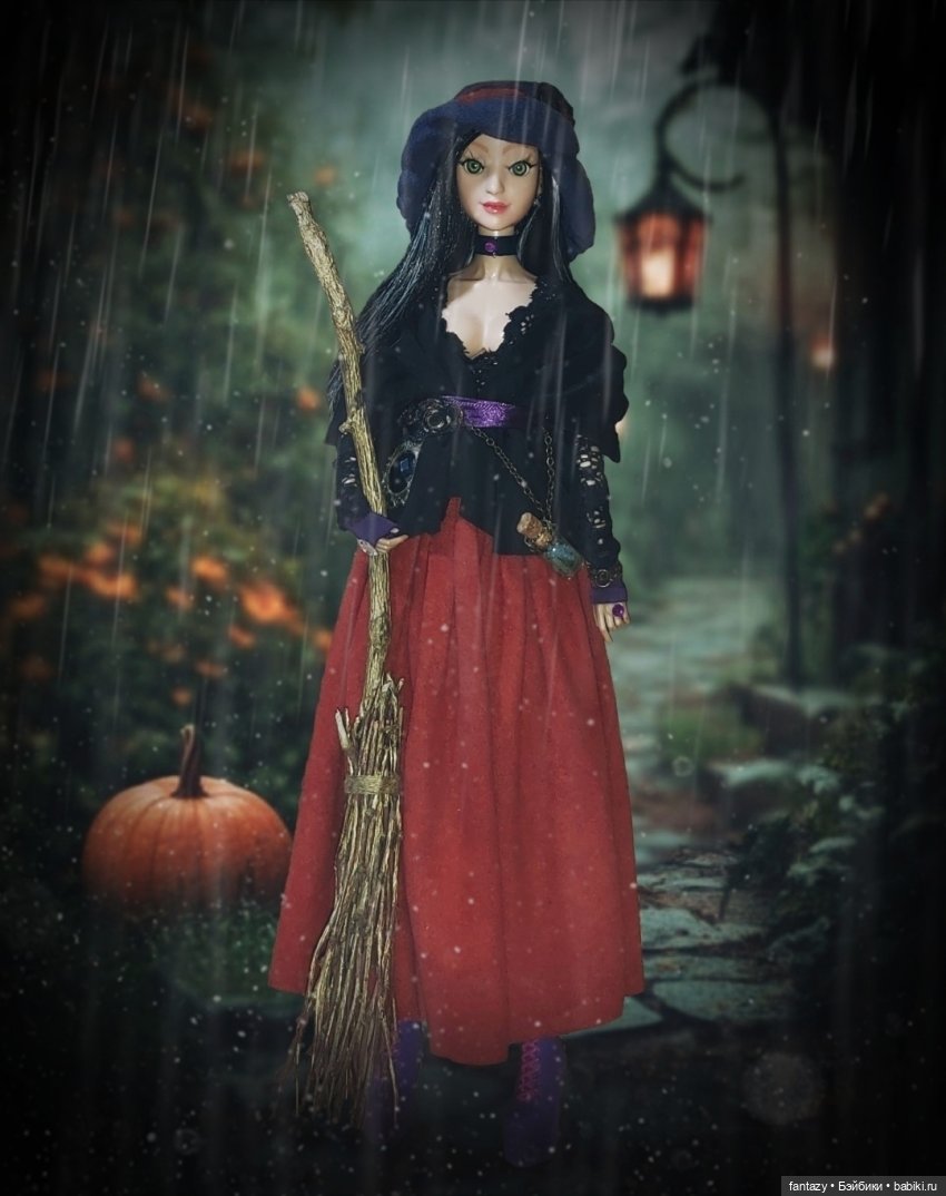 Осенние хлопоты ведьмочек