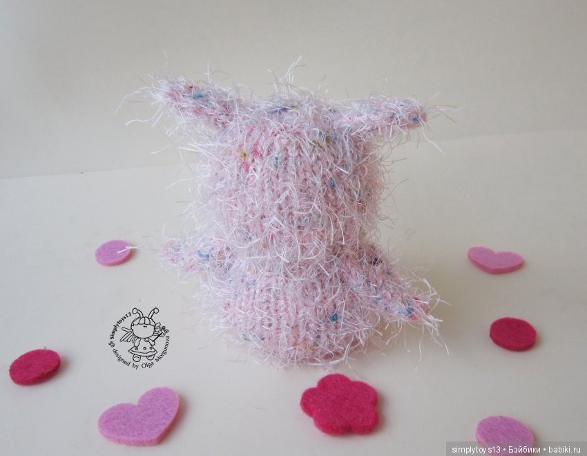 Мини мастер-класс Совенок-примитивка спицами (фото 6)