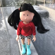 Каролина (Amanda's Family) впервые на прогулке