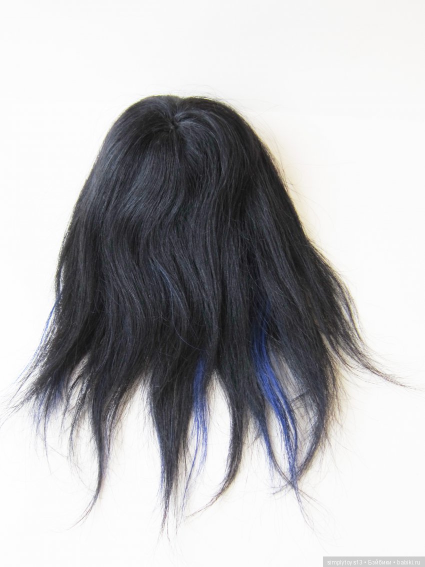 Паричок для Баболи на шапочке, связанной спицами или крючком