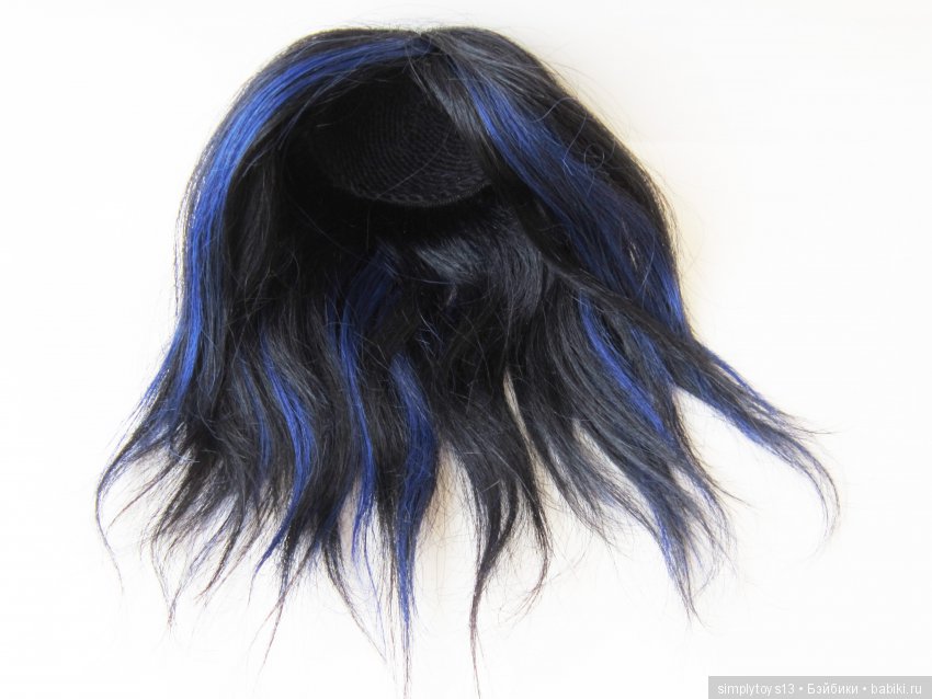 Паричок для Баболи на шапочке, связанной спицами или крючком