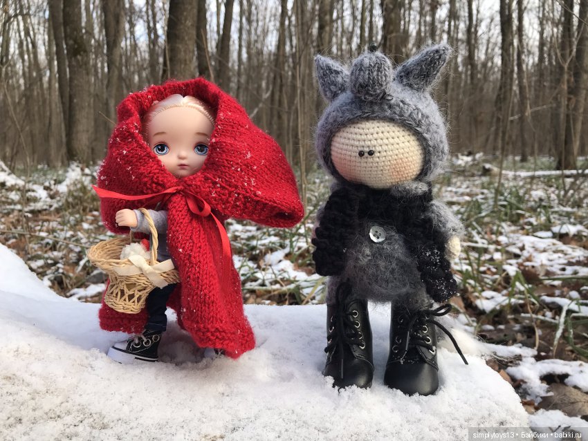 Мой гибридик а-ля Холала или сказка "Красная шапочка и серый волк"