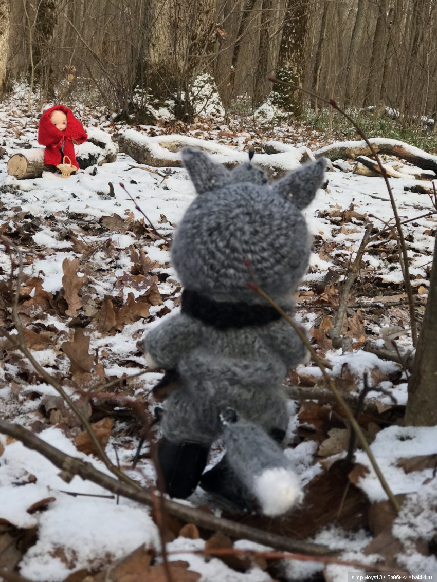 Мой гибридик а-ля Холала или сказка "Красная шапочка и серый волк" (фото 10)