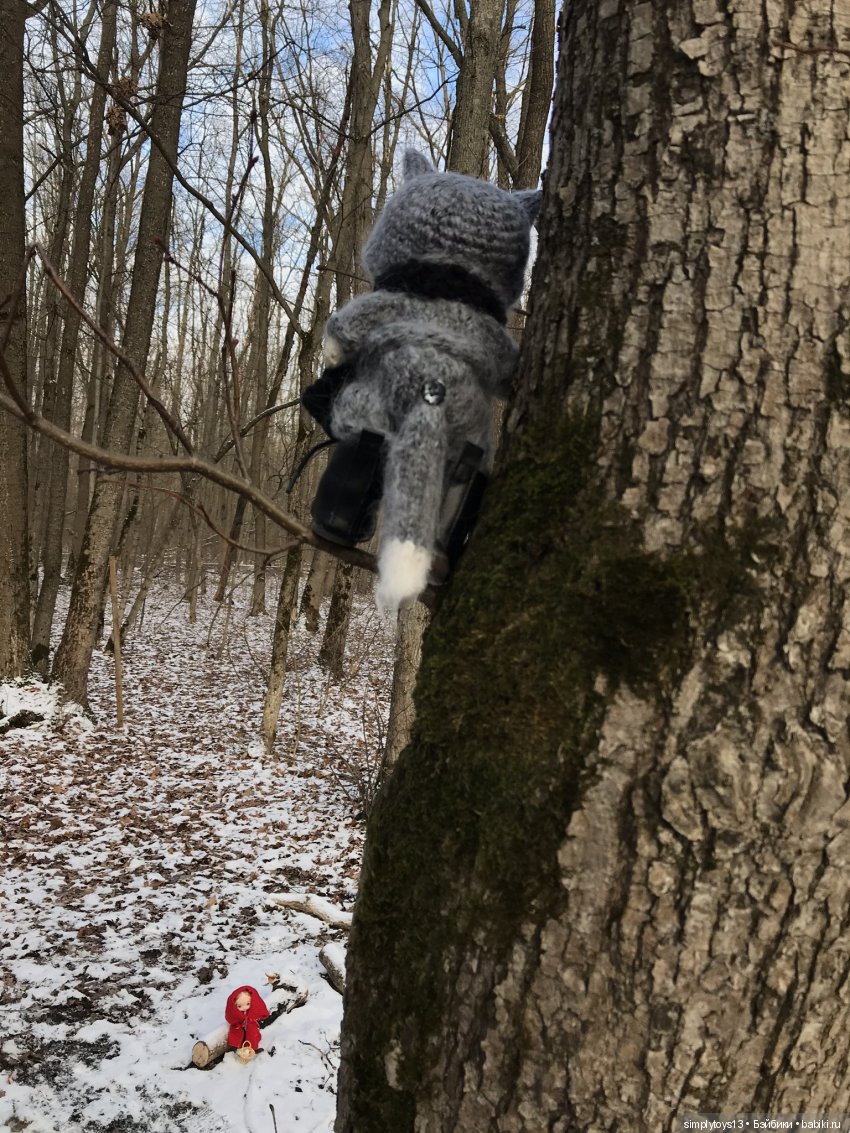 Мой гибридик а-ля Холала или сказка "Красная шапочка и серый волк" (фото 8)