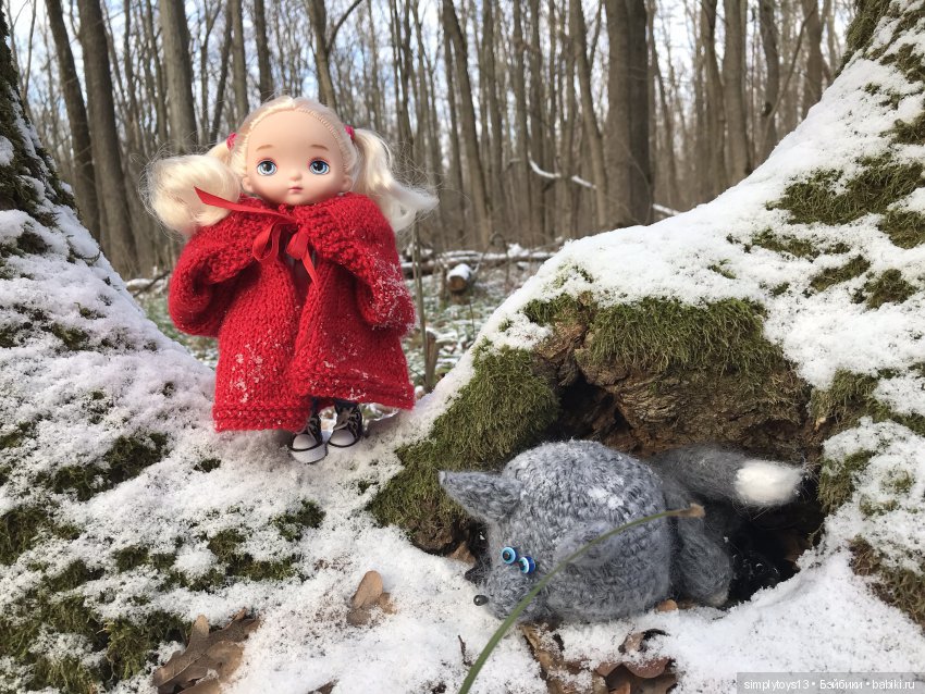 Мой гибридик а-ля Холала или сказка "Красная шапочка и серый волк"