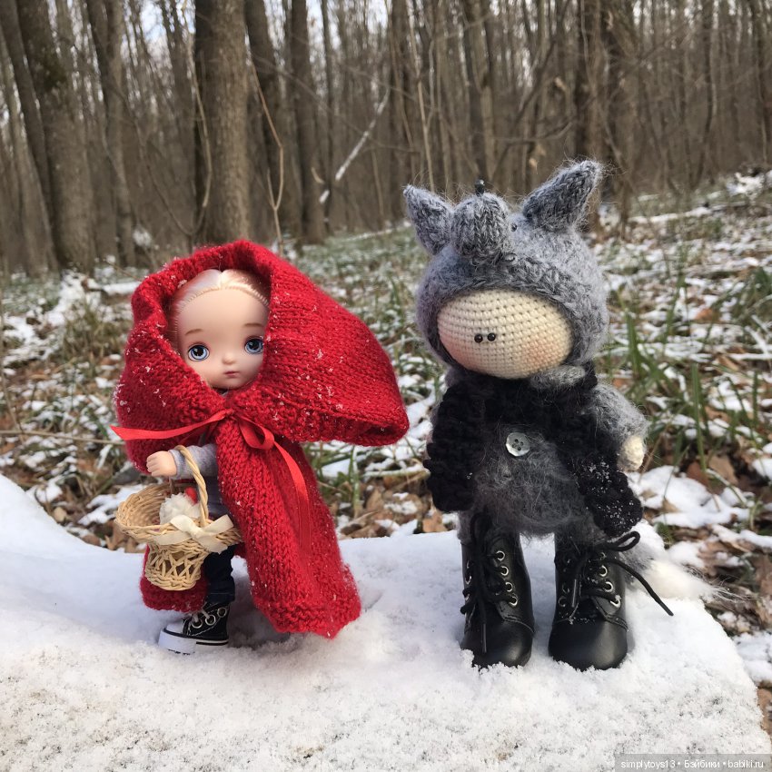 Мой гибридик а-ля Холала или сказка "Красная шапочка и серый волк"