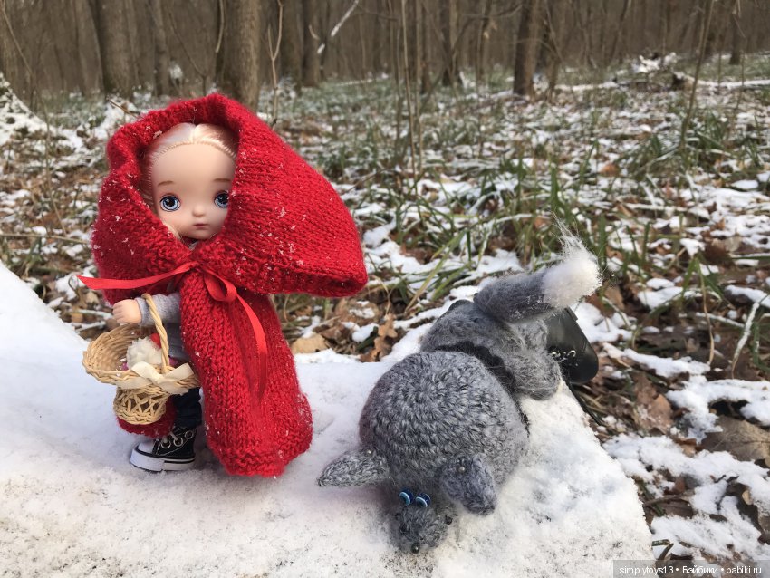 Мой гибридик а-ля Холала или сказка "Красная шапочка и серый волк"