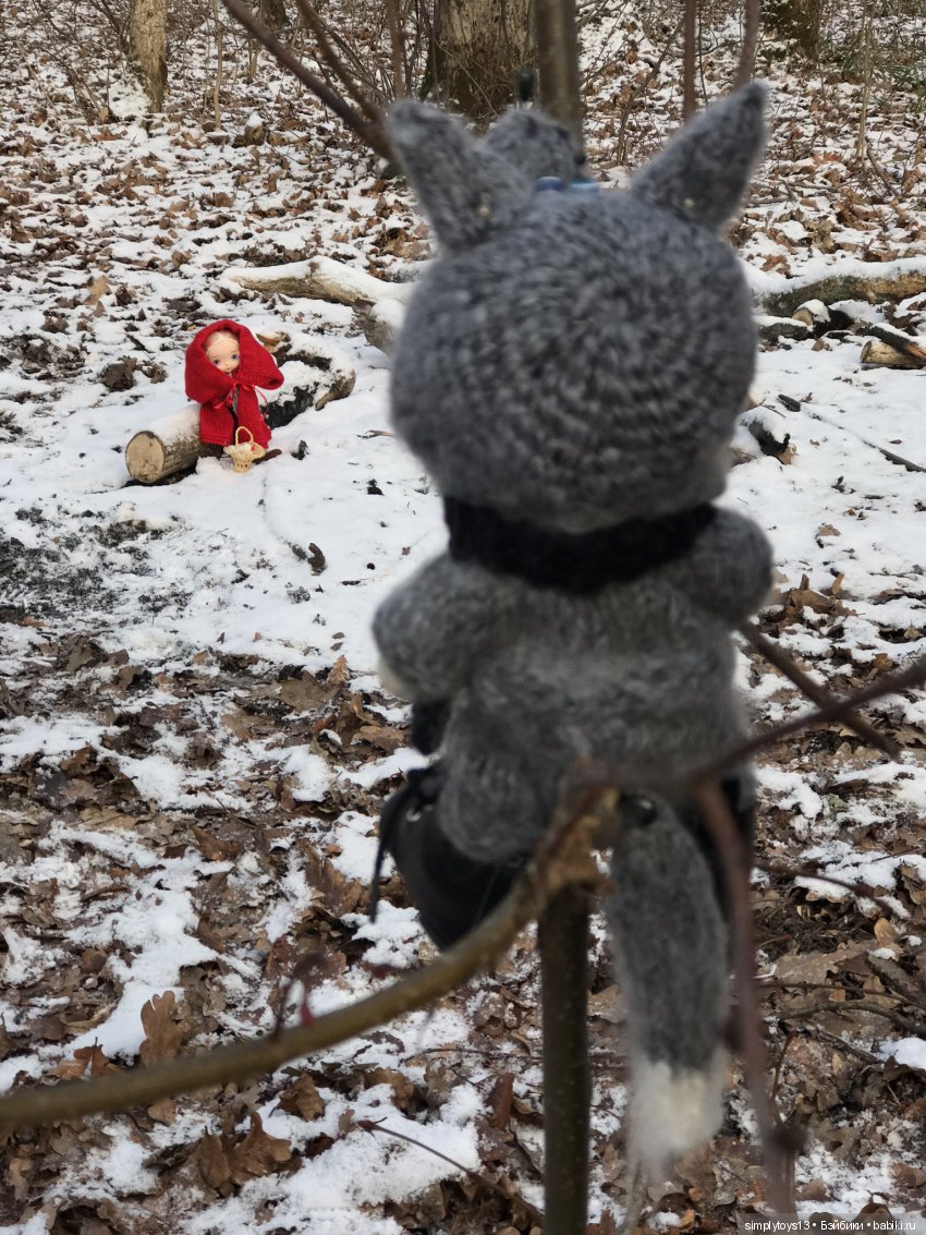 Мой гибридик а-ля Холала или сказка "Красная шапочка и серый волк" (фото 9)