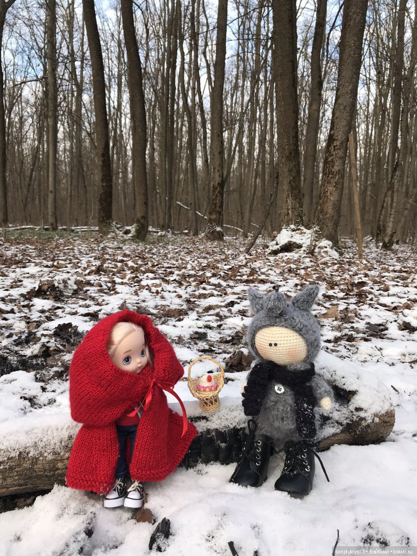 Мой гибридик а-ля Холала или сказка "Красная шапочка и серый волк"