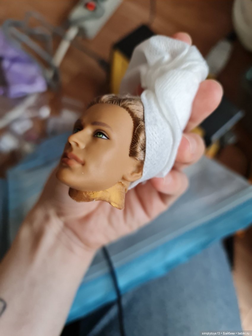 Мой идеальный Блейн, продолжение (крепление головы - немного технических фото) | Бэйбики Мой идеальный Блейн, продолжение (крепление головы - немного технических фото) (фото 6)