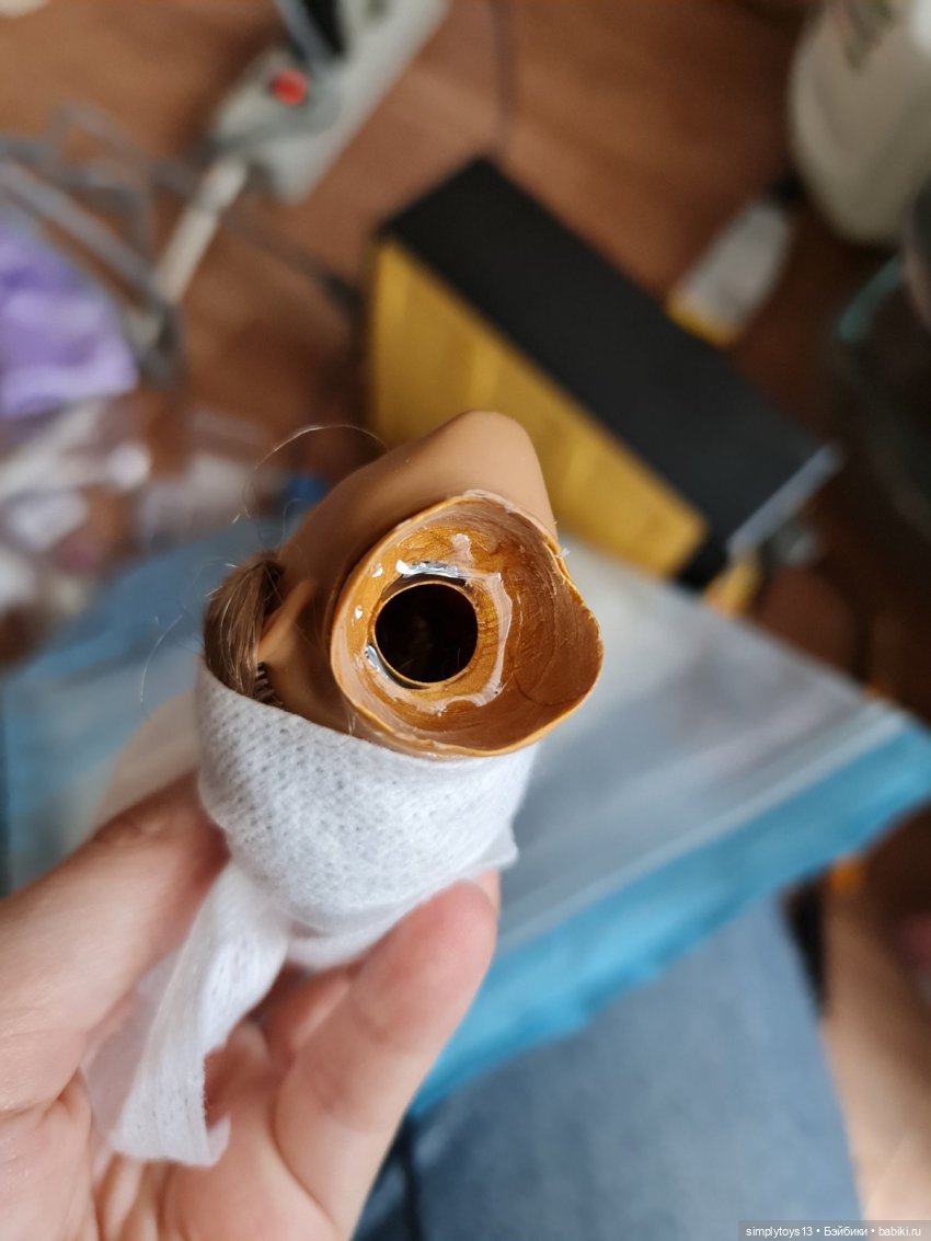 Мой идеальный Блейн, продолжение (крепление головы - немного технических фото) | Бэйбики Мой идеальный Блейн, продолжение (крепление головы - немного технических фото) (фото 5)