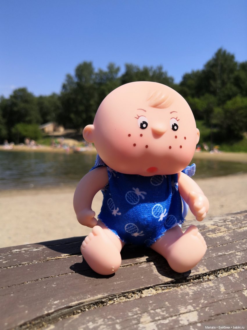Малыши на пляже — Испанские куклы (разное): Vestida de Azul (фото 6)