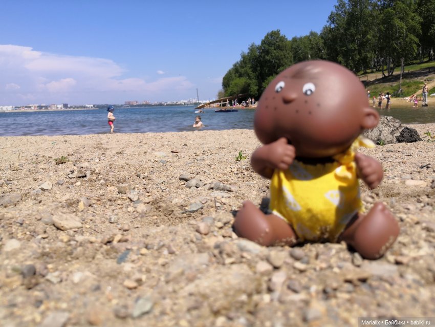 Малыши на пляже — Испанские куклы (разное): Vestida de Azul (фото 4)