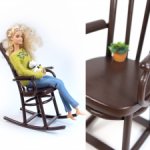 Венское кресло-качалка "Ирис" для кукол формата 1\6 - Barbie, Integrity toys, Paola Reina, bjd