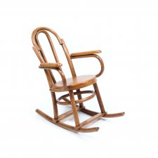 Деревянное кресло-качалка 1:6 ";Лаванда", цвета в ассортименте