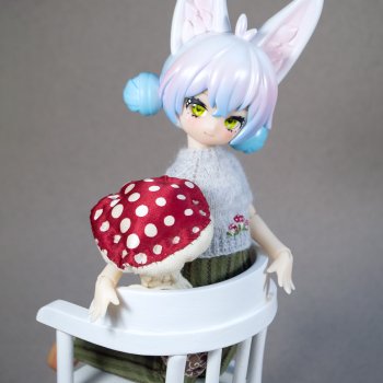 Лиса и мухомор