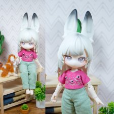 Футболка для не съедобных кроликов, бжд