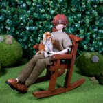 Кресло-качалка №1 для кукол 1:12 (пижамные принцессы, бжд,блайнд боксы)