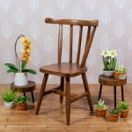 Стул "Ландыш" из натурального дерева для небольших кукол (Момоко, бжд,блайнд боксы)
