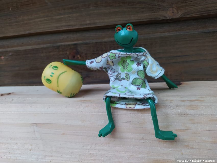 Неваляшка из подручных материалов. Миссис Бэйбики (фото 8)