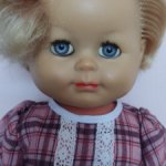 Кукла ГДР шилкрод с клеймом черепашка в ромбе
