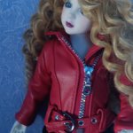 Кожаная куртка-косуха для Розы Долше