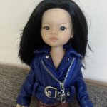 Кожаная куртка косуха для паолы