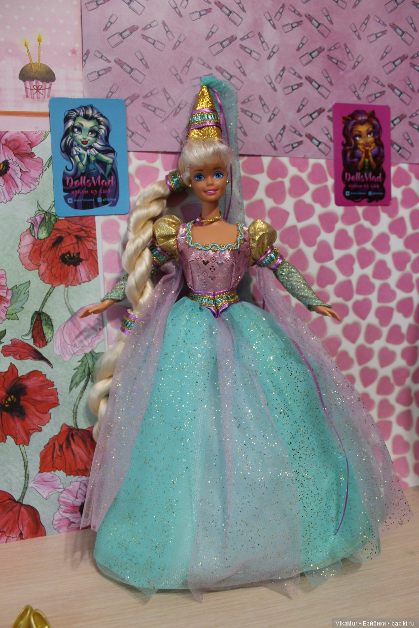 Кукла Барби Рапунцель от Mattel Inc 1994 года (фото 9)