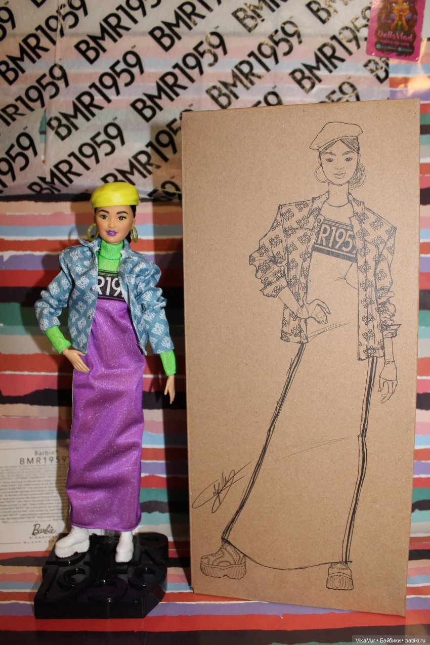 Кукла Барби BMR 1959 Азиатка, Mattel