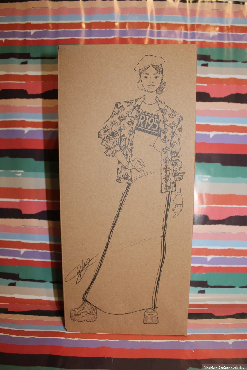 Кукла Барби BMR 1959 Азиатка, Mattel