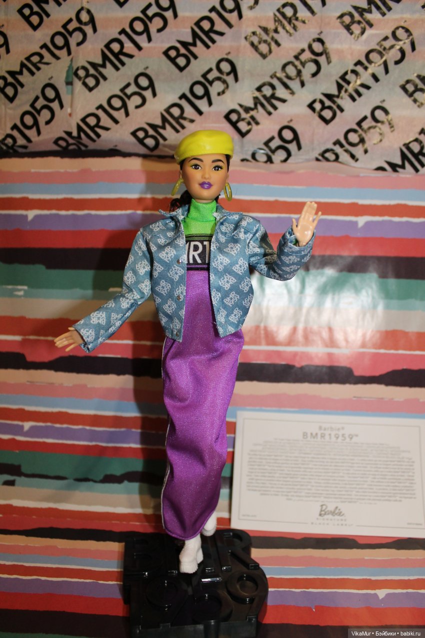 Кукла Барби BMR 1959 Азиатка, Mattel (фото 6)