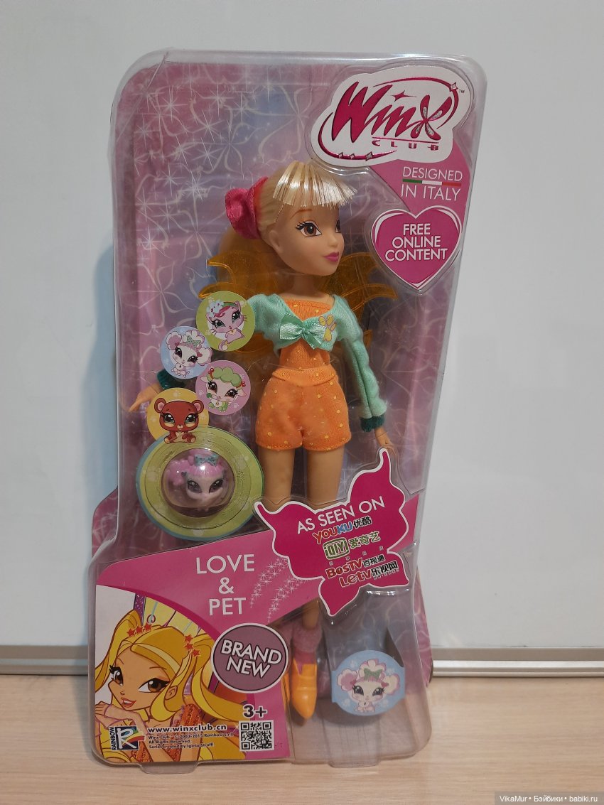 Кукла Winx Love & Pet Stella или неудачная покупка - Игровые куклы с  Алиэкспресс, Aliexpress | Бэйбики - 217647