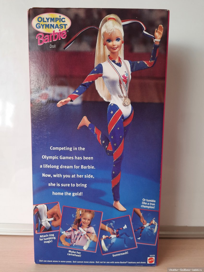 Barbie 1995 Olympic Gymnast Atlanta Olympics (фото 2)