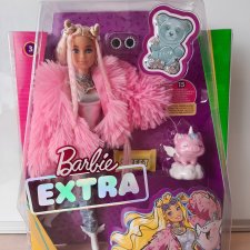 Кукла Barbie Экстра в розовой куртке (или шубе)