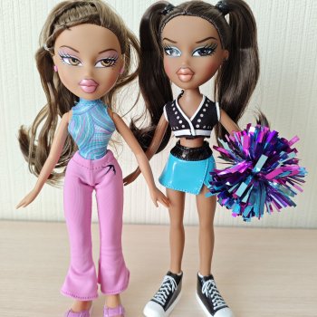 Bratz Play Sportz перевыпуск 2025 Саша и Ясмин