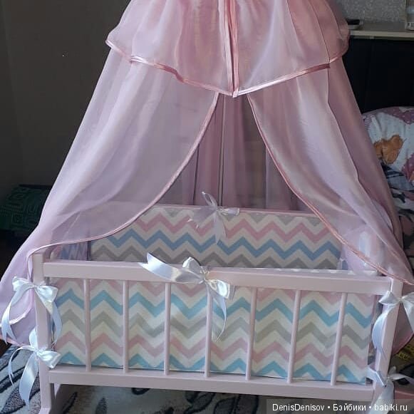 Кроватки для кукол — Мебель для кукол и домиков: фото