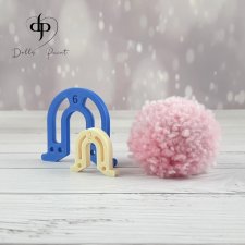 МК по помпонам на 3d лекале