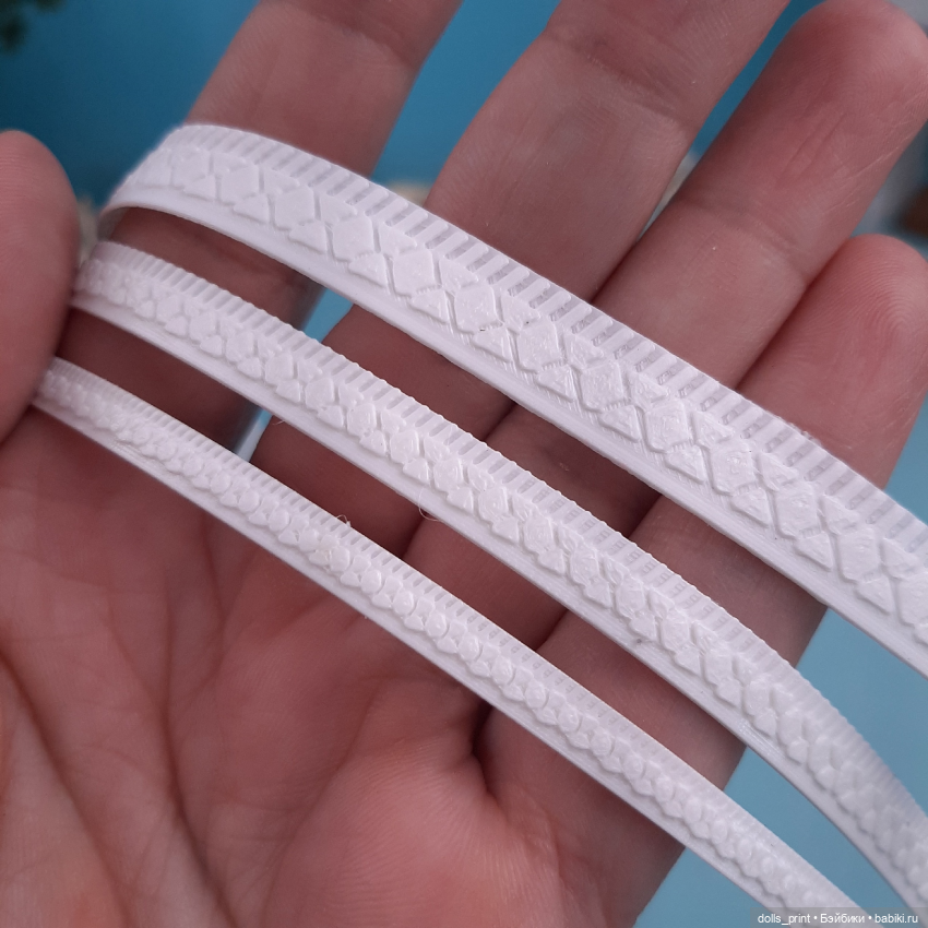 Резиновые фигурные канты для изготовления реалистичной обуви