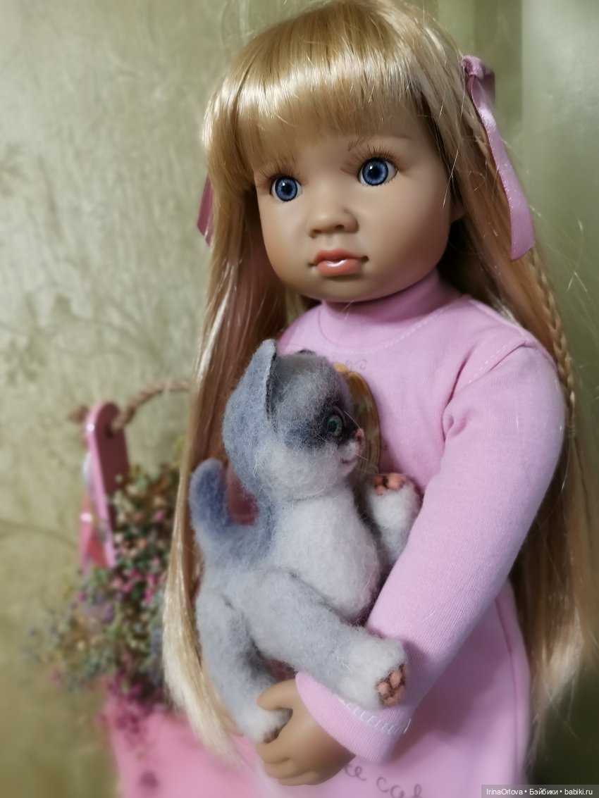 Подарок для Алиссы — Куклы Kidz'n'Cats (Соня Хартман): шарнирные 46 см